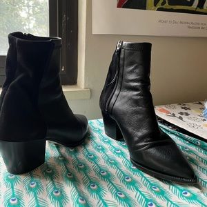 Isabel marant bootie (half suede and half calf)